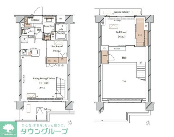 ブランシエスタ西馬込の物件間取画像
